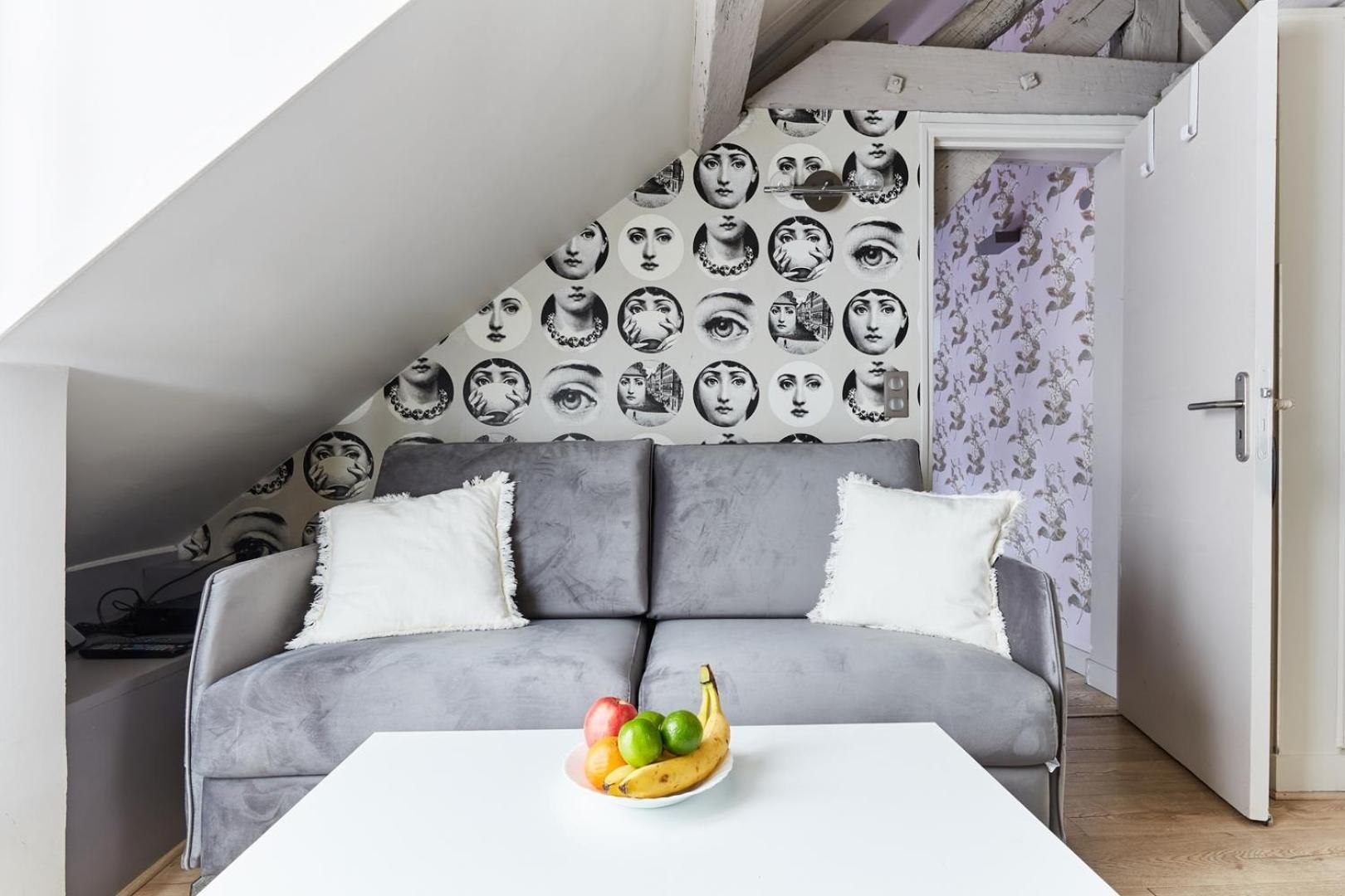 Appartement Bnbnook - Chic 1br - Picasso Museum & Notre-dame Parijs